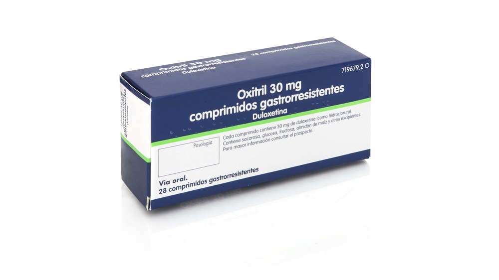 OXITRIL 30 mg COMPRIMIDOS GASTRO-RESISTENTES