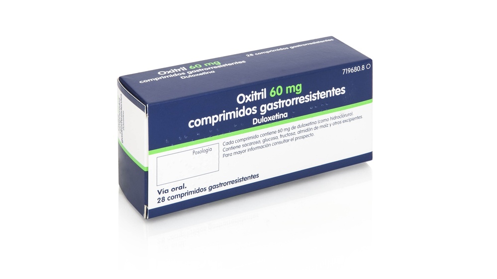 OXITRIL 60 mg COMPRIMIDOS GASTRO-RESISTENTES