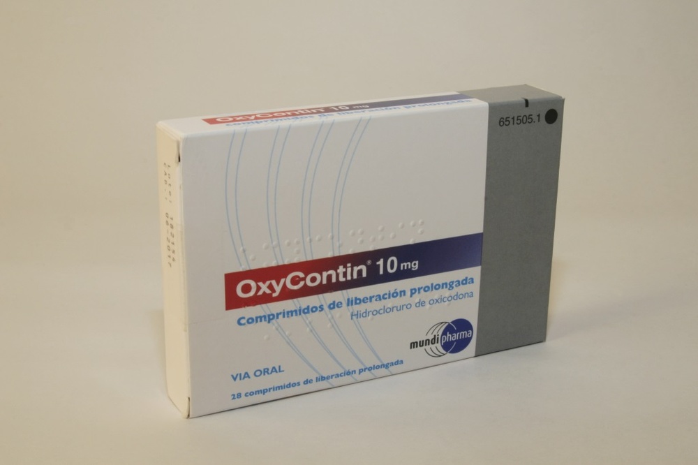 OXYCONTIN 10 mg COMPRIMIDOS DE LIBERTAÇÃO PROLONGADA