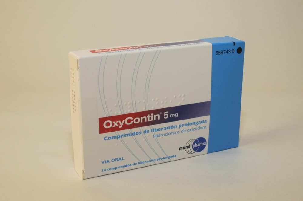OXYCONTIN 5 mg COMPRIMIDOS DE LIBERTAÇÃO PROLONGADA