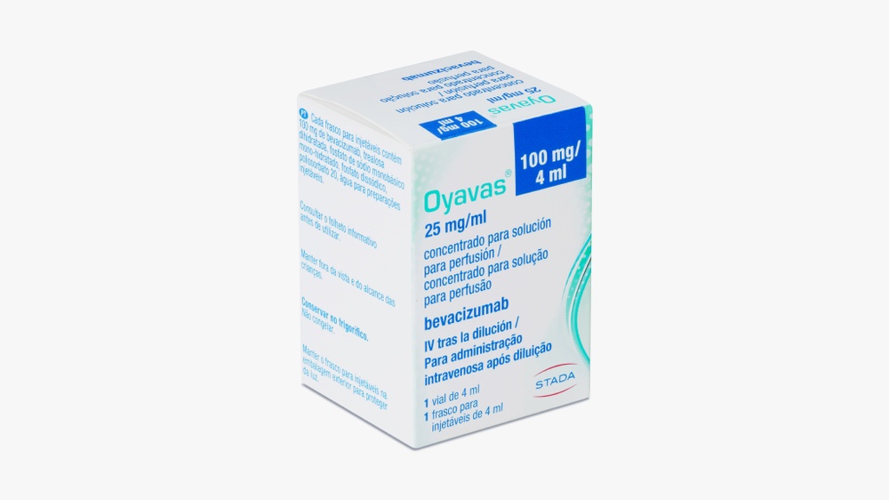 OYAVAS 25 mg/ml CONCENTRADO PARA SOLUÇÃO PARA PERFUSÃO