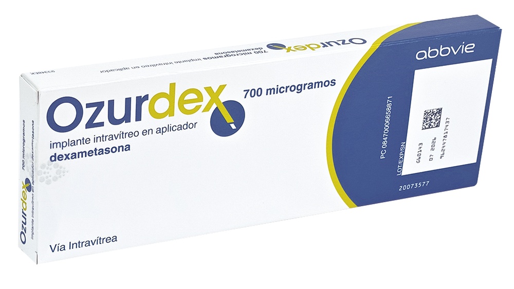 OZURDEX 700 microgramas IMPLANTE INTRAVITREO EM APLICADOR