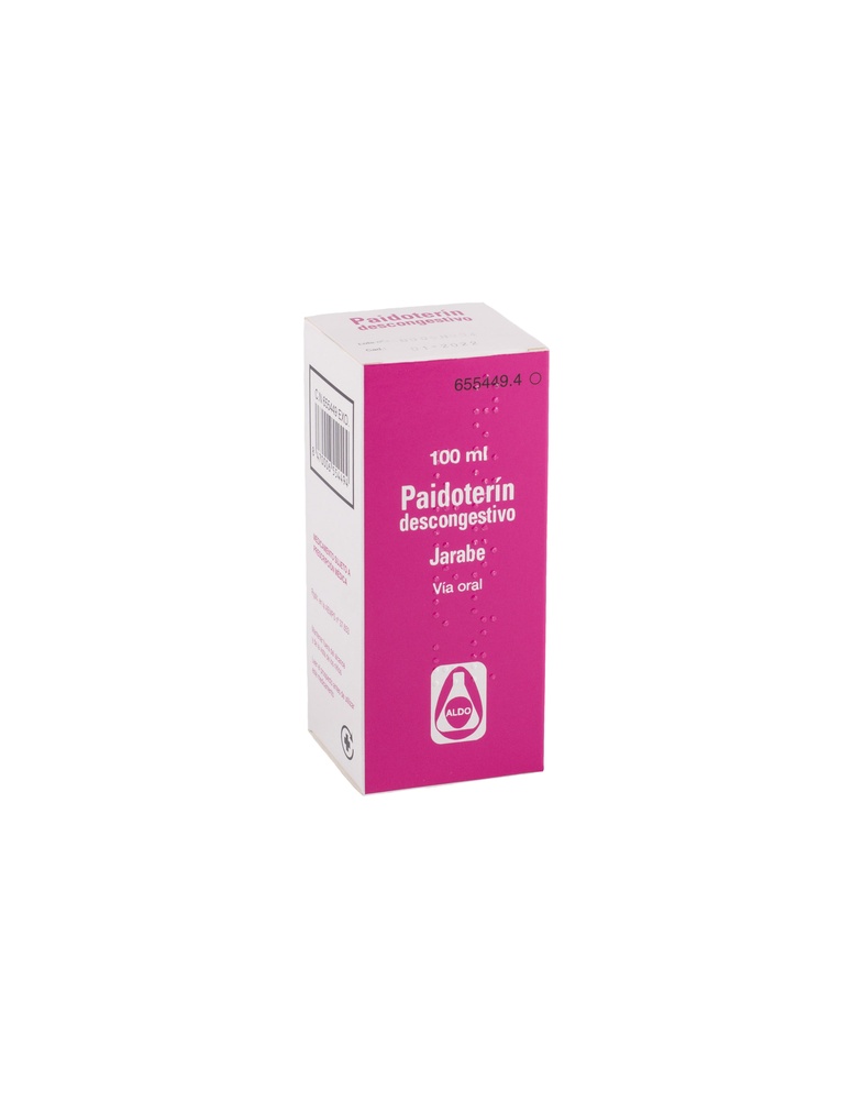 PAIDOTERIN DESCONGESTIVO JARABE (Xarope)