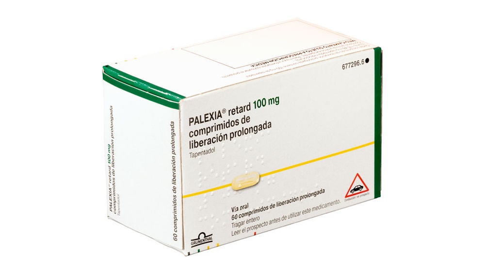 PALEXIA RETARD 100 mg COMPRIMIDOS DE LIBERTAÇÃO PROLONGADA