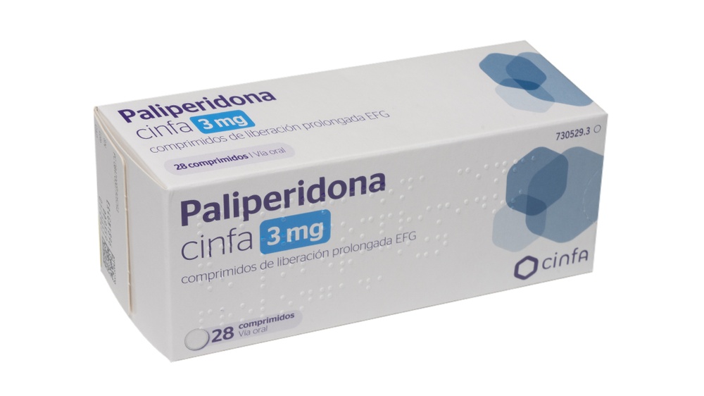 PALIPERIDONA CINFA 3 mg COMPRIMIDOS DE LIBERTAÇÃO PROLONGADA