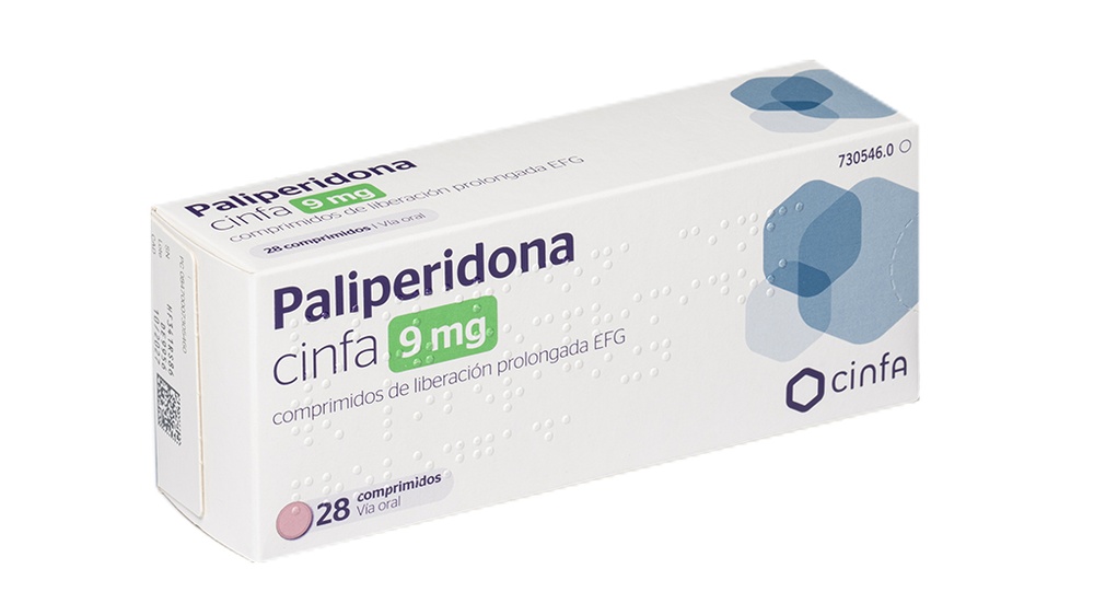 PALIPERIDONA CINFA 9 mg COMPRIMIDOS DE LIBERTAÇÃO PROLONGADA