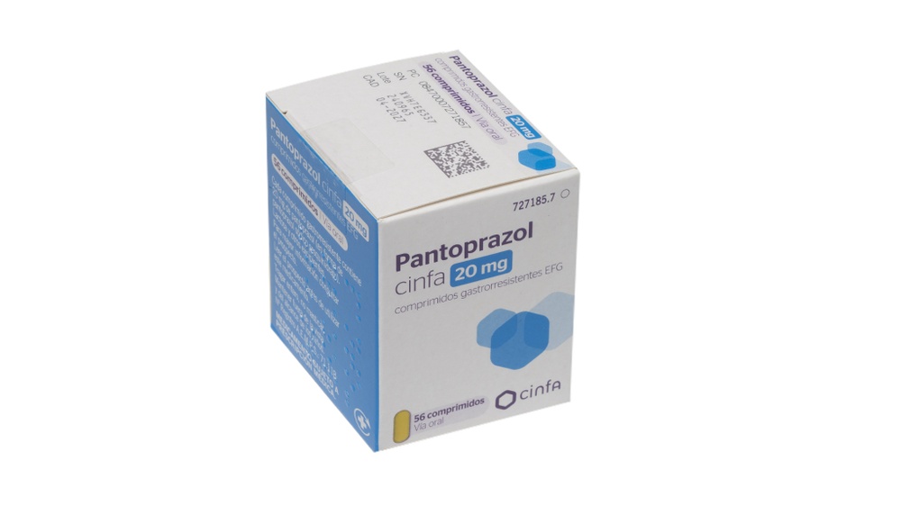 PANTOPRAZOL CINFA 20 mg COMPRIMIDOS GASTRO-RESISTENTES