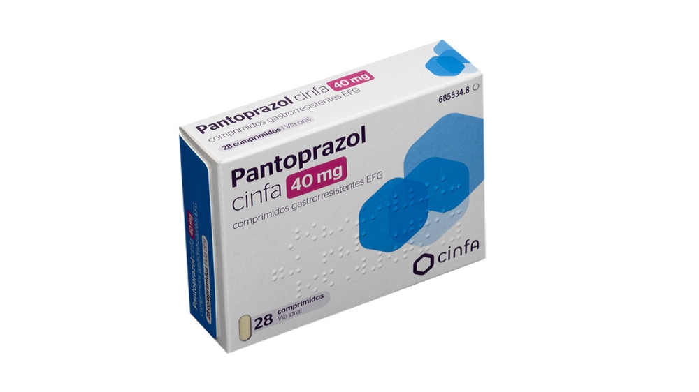 PANTOPRAZOL CINFA 40 mg COMPRIMIDOS GASTRO-RESISTENTES