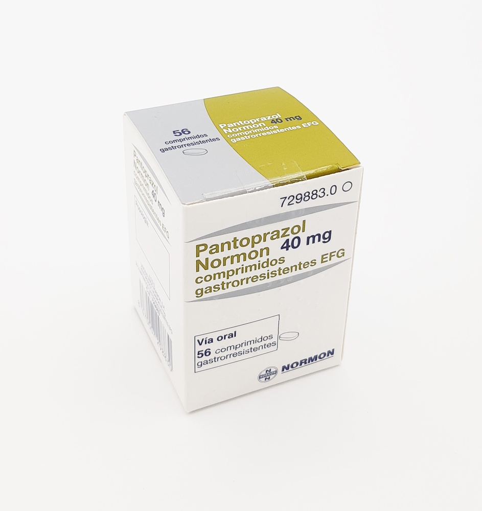 PANTOPRAZOL NORMON 40 mg COMPRIMIDOS GASTRO-RESISTENTES