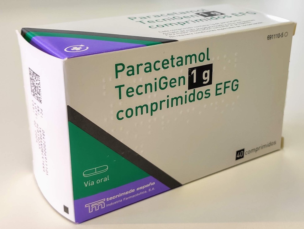 PARACETAMOL TECNIGEN 1 g COMPRIMIDOS