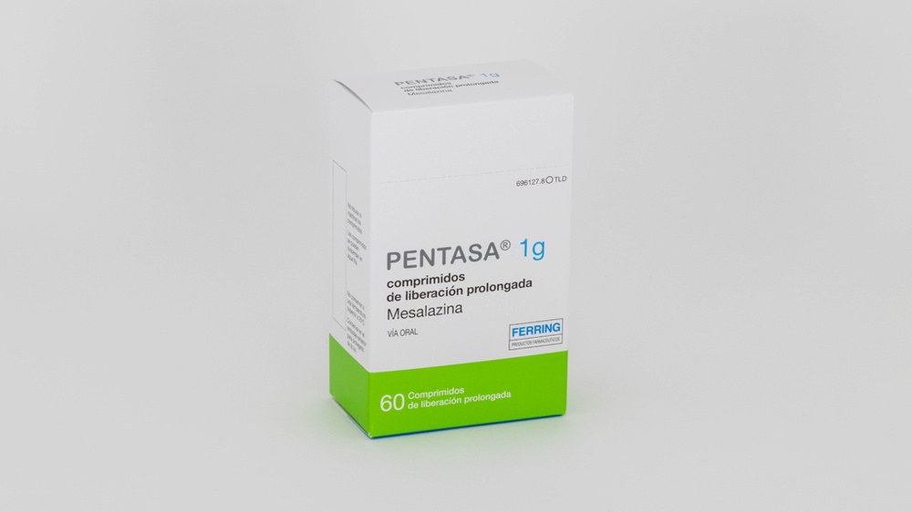 PENTASA 1 g COMPRIMIDOS DE LIBERTAÇÃO PROLONGADA