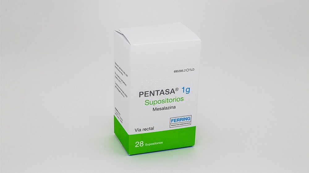 PENTASA 1 g SUPOSITÓRIOS