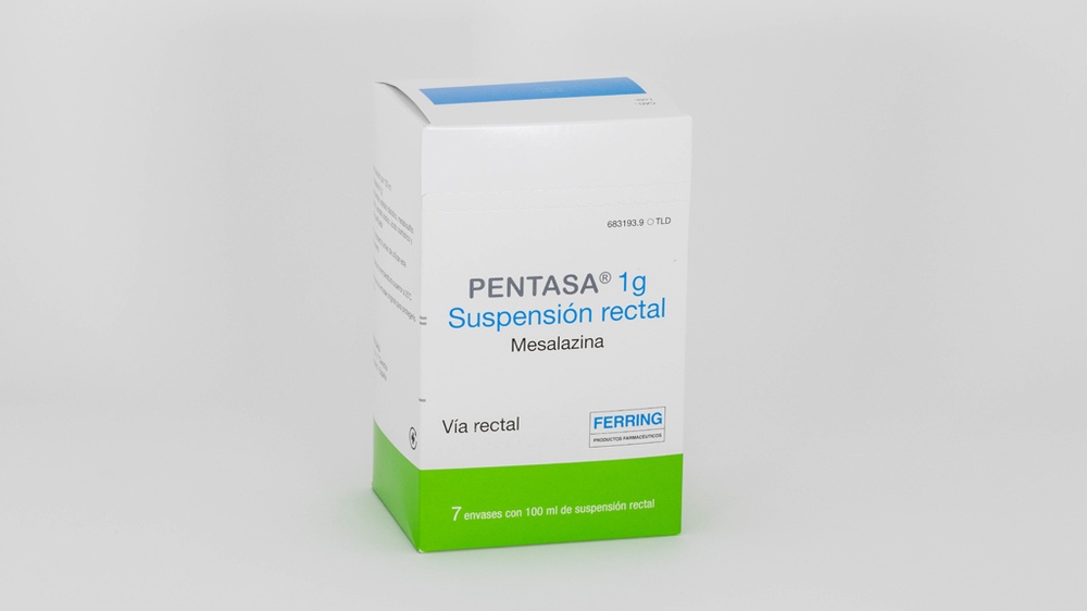 PENTASA 1 g SUSPENSÃO RETAL