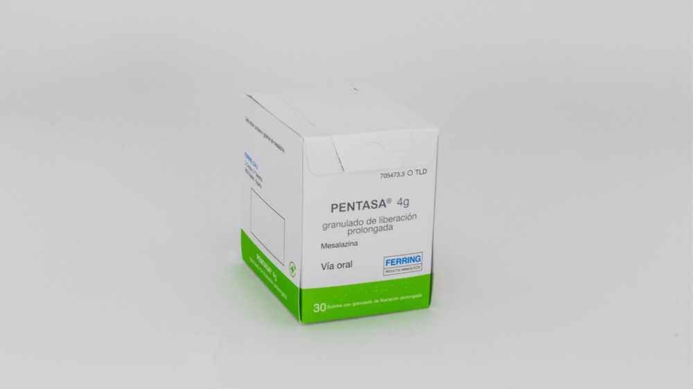 PENTASA 4 g GRÂNULOS DE LIBERTAÇÃO PROLONGADA