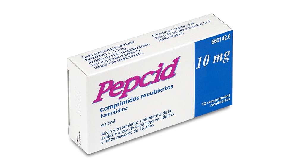 PEPCID 10 mg COMPRIMIDOS REVESTIDOS