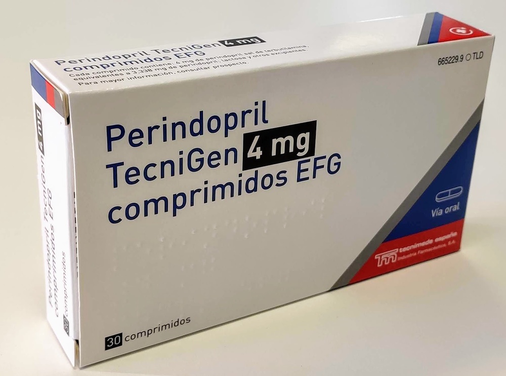 PERINDOPRIL TECNIGEN 4 mg COMPRIMIDOS