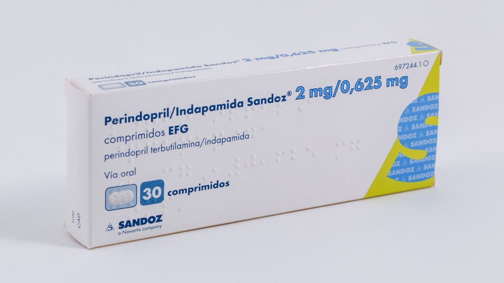 PERINDOPRIL/INDAPAMIDA SANDOZ 2 mg/0,625 mg COMPRIMIDOS