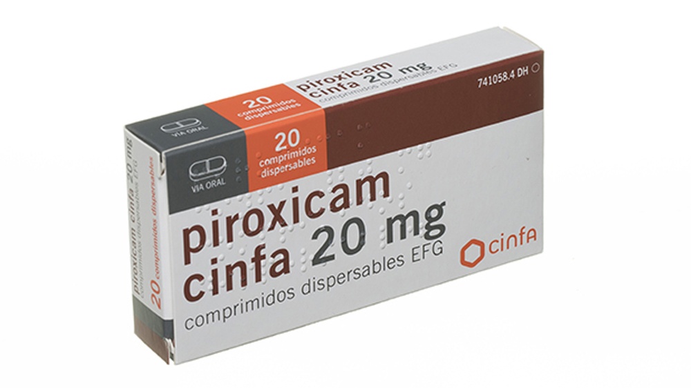 PIROXICAM CINFA 20 mg COMPRIMIDOS DISPERSÍVEIS