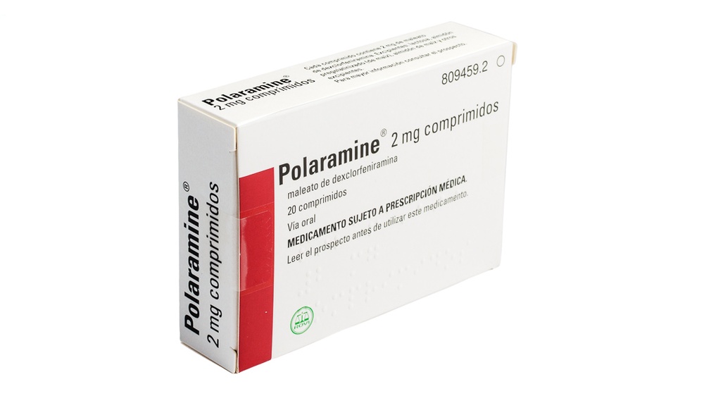 POLARAMINE 2 mg COMPRIMIDOS