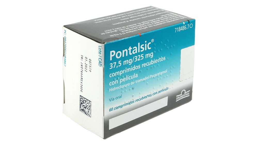 PONTALSIC 37,5 mg/325 mg COMPRIMIDOS REVESTIDOS POR PELÍCULA