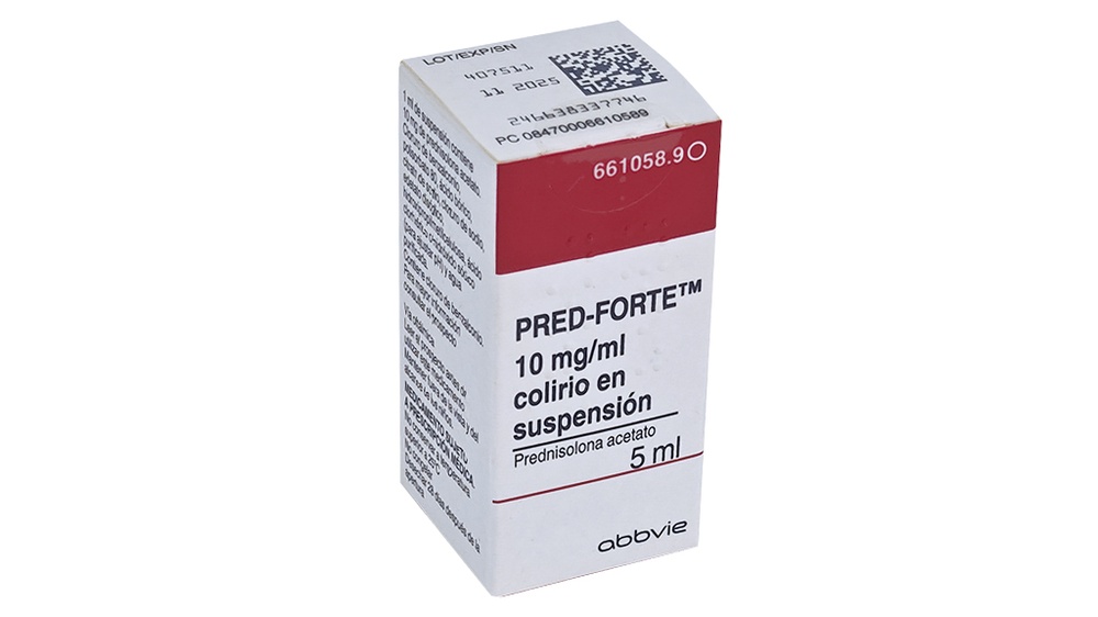 PRED FORTE 10 mg/ml COLÍRIO EM SUSPENSÃO