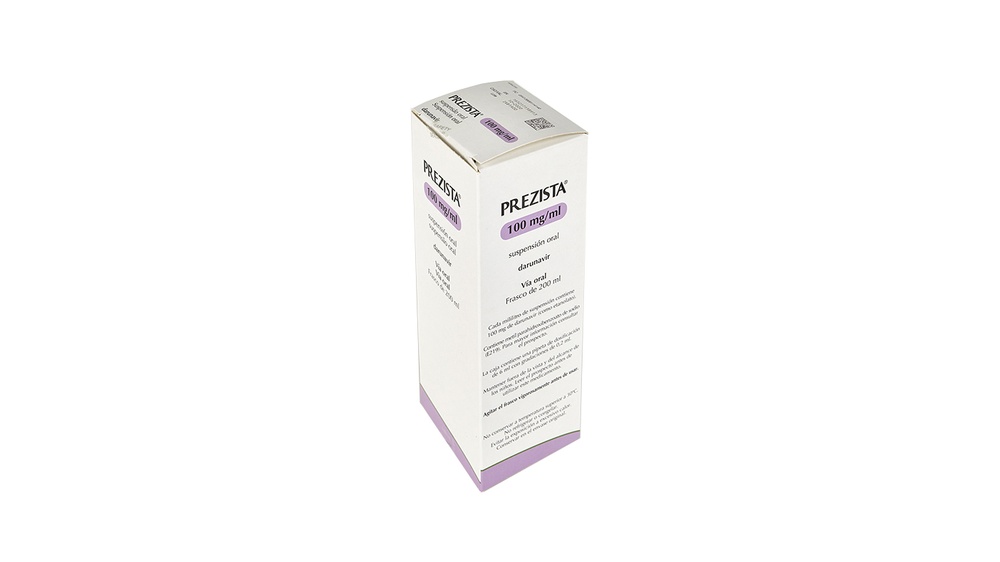 PREZISTA 100 mg/mL SUSPENSÃO ORAL