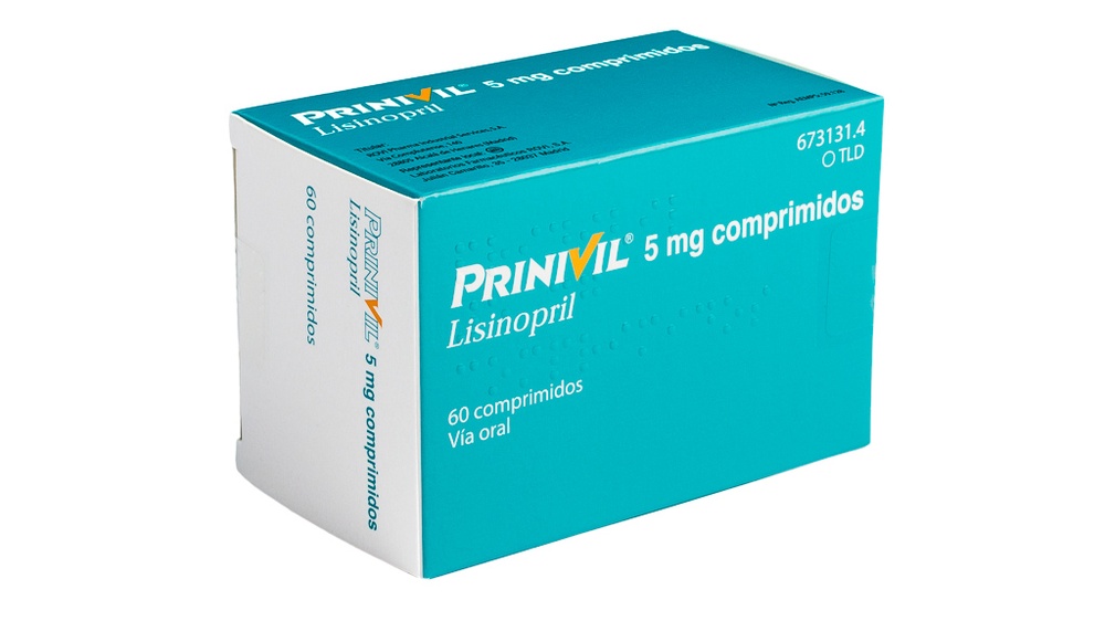 PRINIVIL 5 mg COMPRIMIDOS