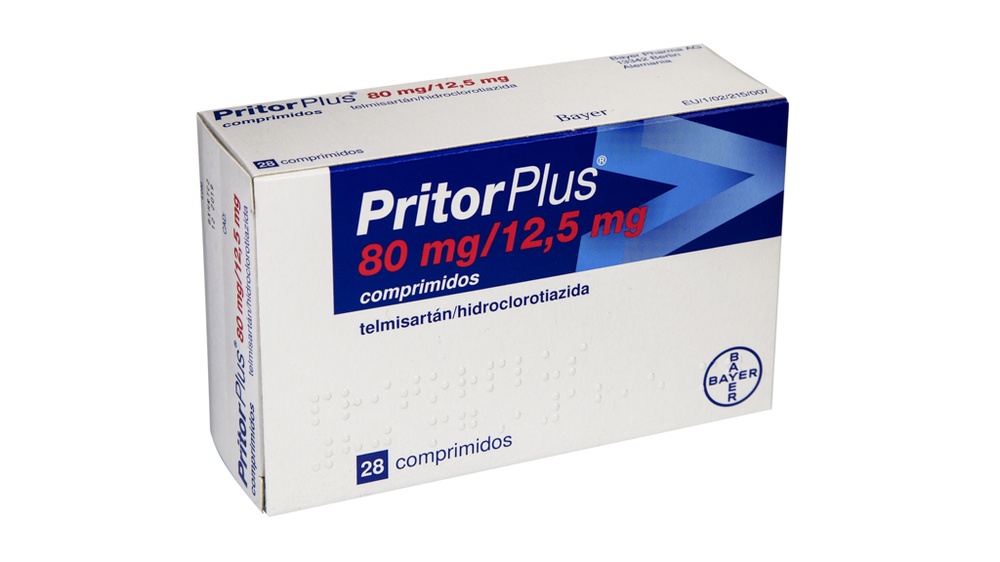 PRITORPLUS 80 mg/12,5 mg COMPRIMIDOS
