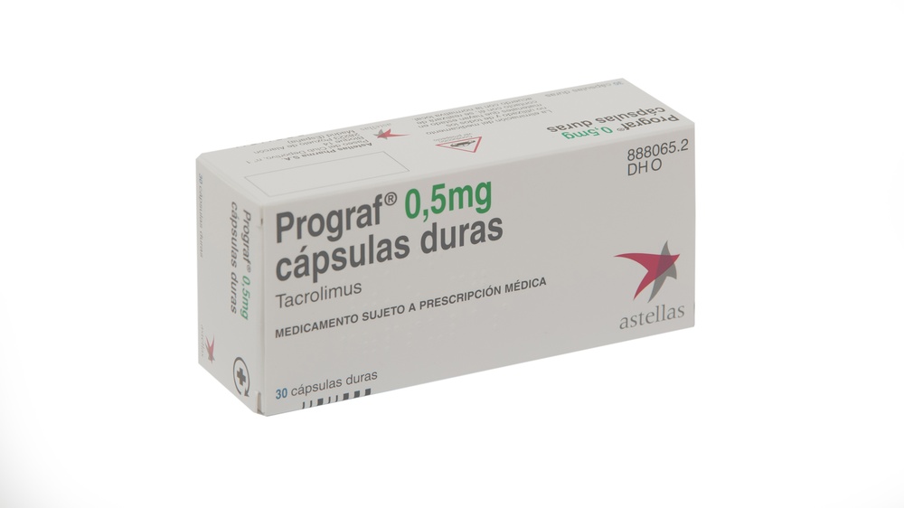 PROGRAF 0,5 mg CÁPSULAS DURAS