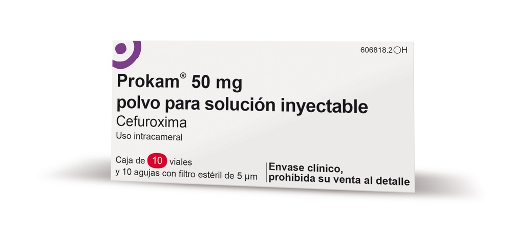 PROKAM 50 mg PÓ PARA SOLUÇÃO INJETÁVEL