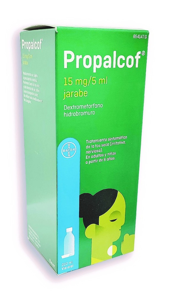 PROPALCOF 15 mg/5 ml XAROPE