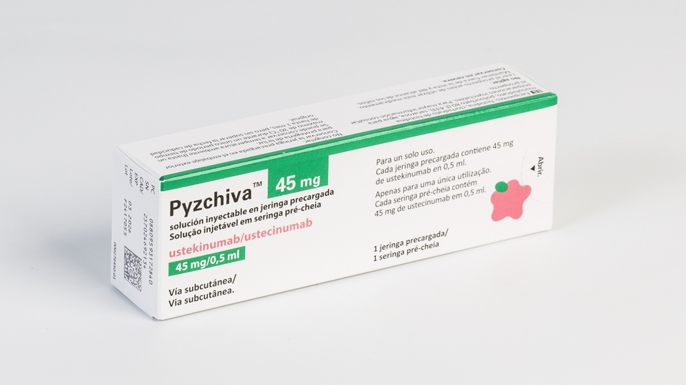 PYZCHIVA 45 mg Solução Injetável em Seringa Pré-carregada