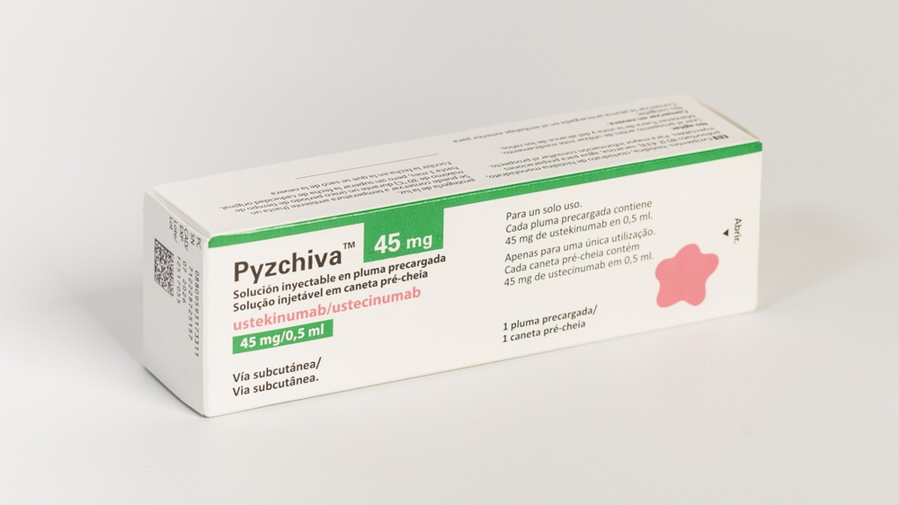 PYZCHIVA 45 mg Solução Injetável em Caneta Pré-carregada