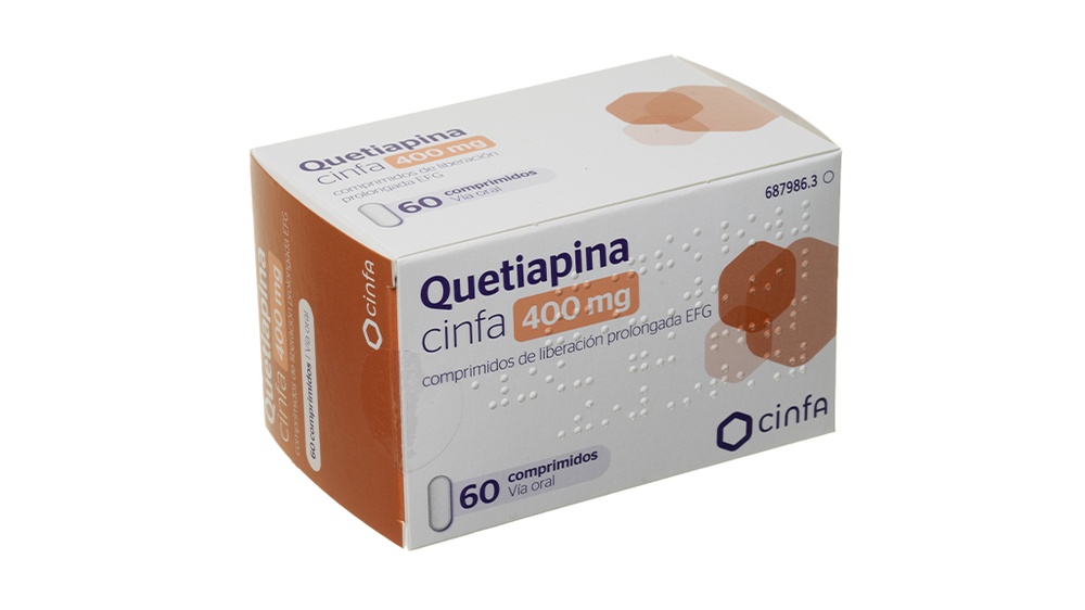 QUETIAPINA CINFA 400 mg COMPRIMIDOS DE LIBERTAÇÃO PROLONGADA