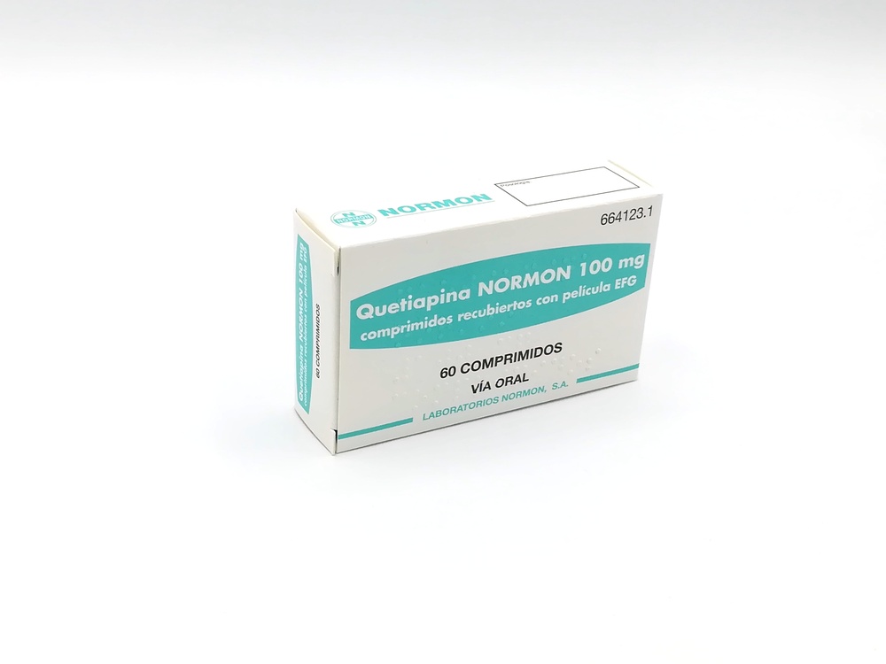 QUETIAPINA NORMON 100 mg COMPRIMIDOS REVESTIDOS POR PELÍCULA