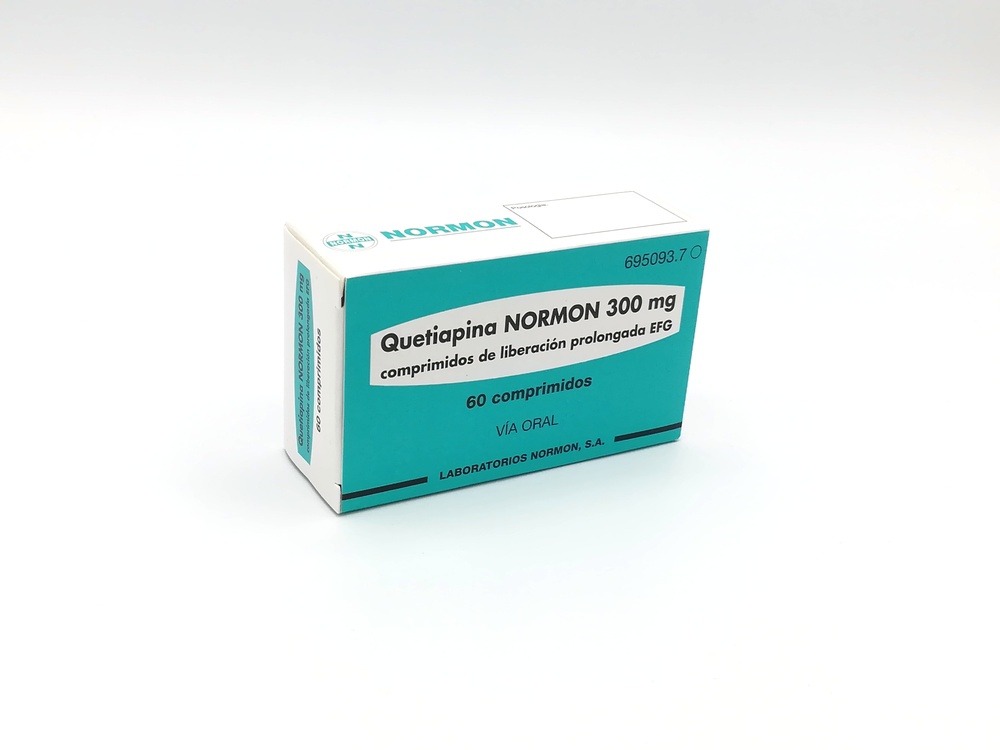 QUETIAPINA NORMON 300 mg COMPRIMIDOS DE LIBERTAÇÃO PROLONGADA