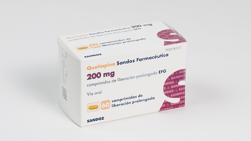 QUETIAPINA SANDOZ 200 mg COMPRIMIDOS DE LIBERTAÇÃO PROLONGADA