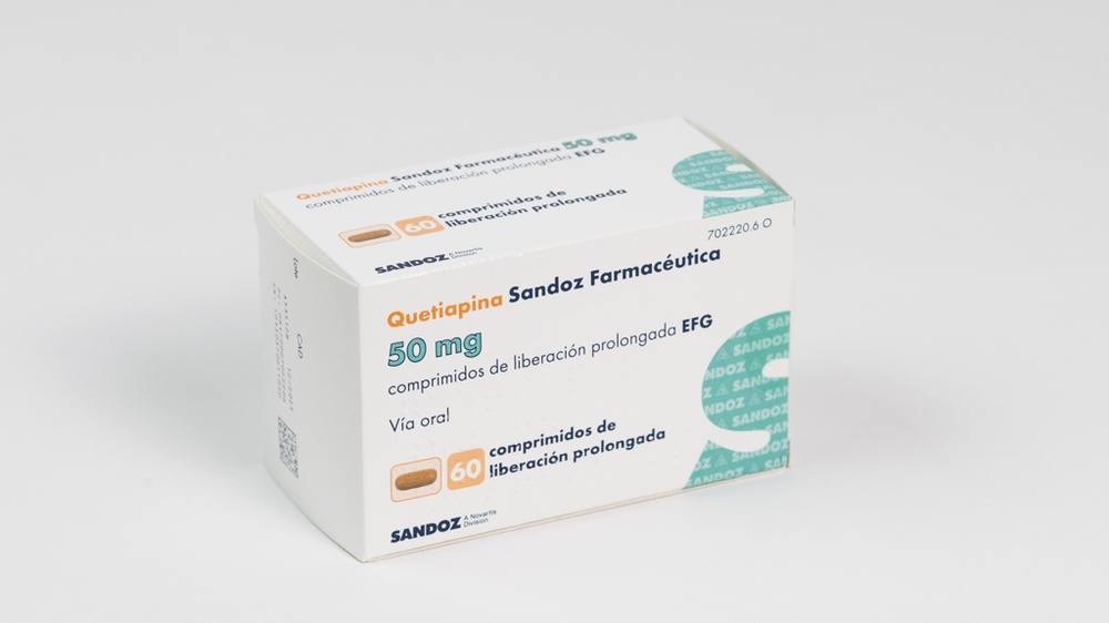 QUETIAPINA SANDOZ 50 mg COMPRIMIDOS DE LIBERTAÇÃO PROLONGADA