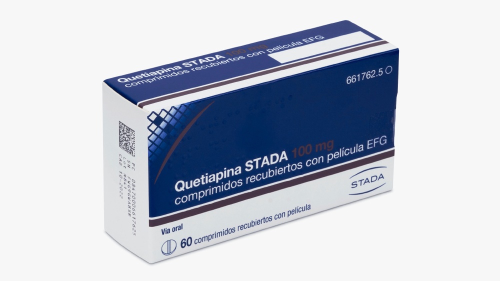 QUETIAPINA STADA 100 mg COMPRIMIDOS REVESTIDOS POR PELÍCULA