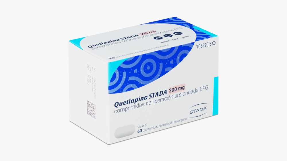 QUETIAPINA STADA 300 mg COMPRIMIDOS DE LIBERTAÇÃO PROLONGADA