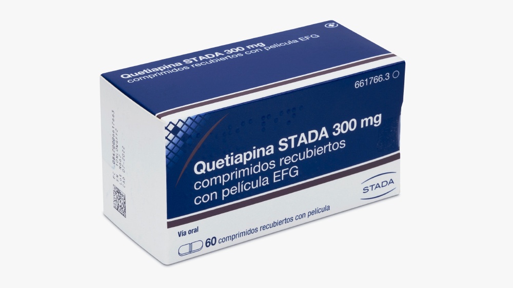 QUETIAPINA STADA 300 mg COMPRIMIDOS REVESTIDOS POR PELÍCULA