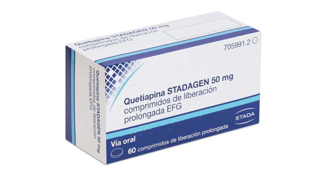 QUETIAPINA STADA 50 mg COMPRIMIDOS DE LIBERTAÇÃO PROLONGADA