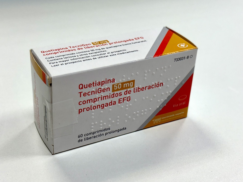 QUETIAPINA TECNIGEN 50 mg COMPRIMIDOS DE LIBERTAÇÃO PROLONGADA