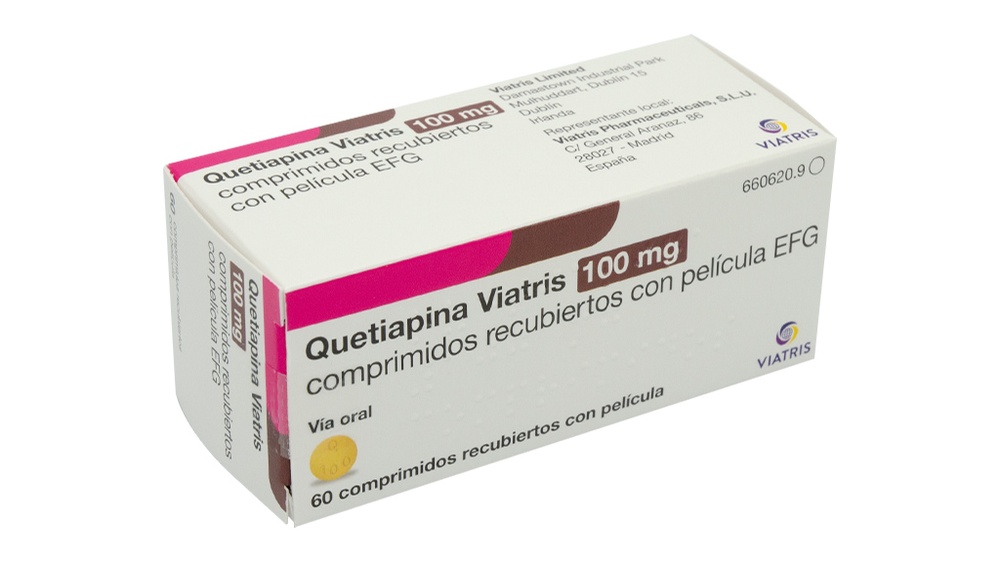 QUETIAPINA VIATRIS 100 mg COMPRIMIDOS REVESTIDOS POR PELÍCULA