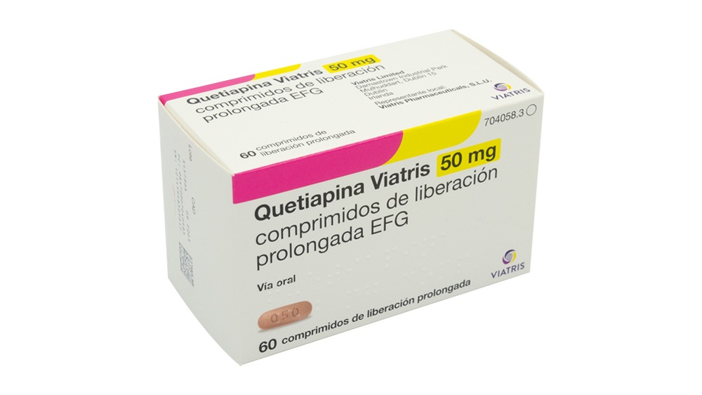 QUETIAPINA VIATRIS 50 mg COMPRIMIDOS DE LIBERTAÇÃO PROLONGADA
