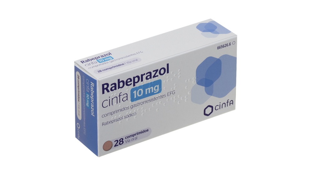 RABEPRAZOL CINFA 10 mg COMPRIMIDOS GASTRO-RESISTENTES