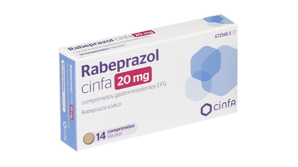 RABEPRAZOL CINFA 20 mg COMPRIMIDOS GASTRO-RESISTENTES