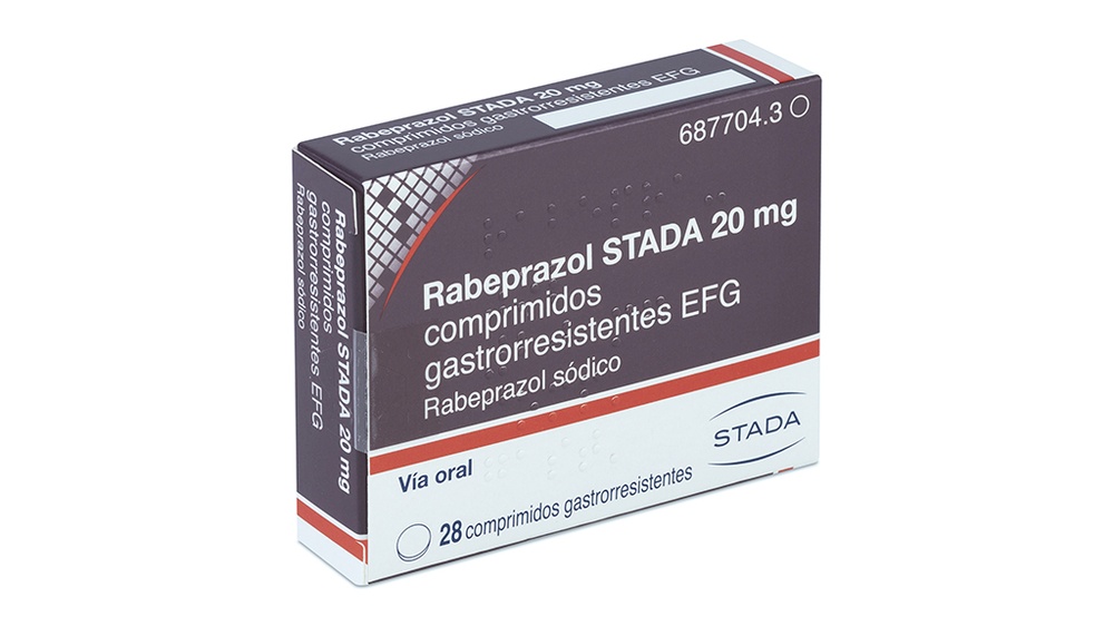 RABEPRAZOL STADA 20 mg COMPRIMIDOS GASTRO-RESISTENTES