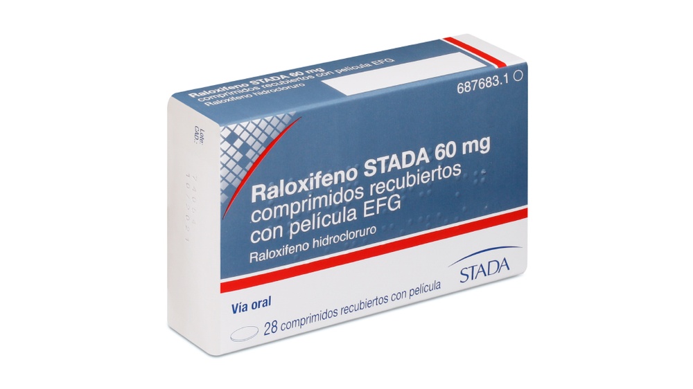 RALOXIFENO STADA 60 mg COMPRIMIDOS REVESTIDOS POR PELÍCULA