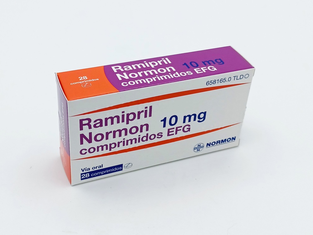 RAMIPRIL NORMON 10 mg COMPRIMIDOS